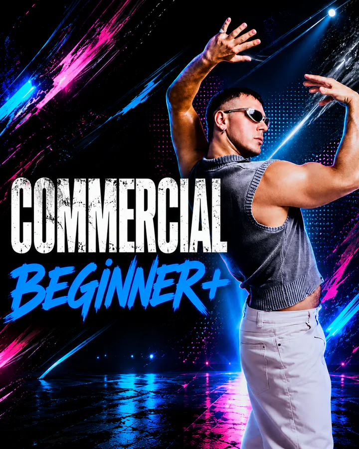 Commercial Beginner Plus Kurs mit Dima im Elite Dance Studio