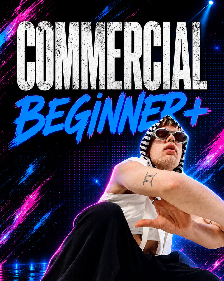 Commercial Beginner Plus Kurs mit Marlon im Elite Dance Studio